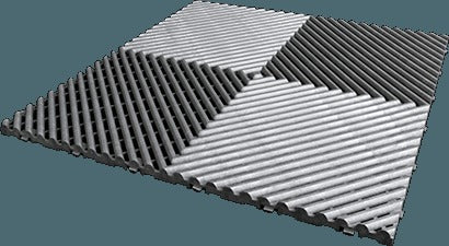 RACEDECK Free-Flow XLC Commercial-Grade Garage Flooring