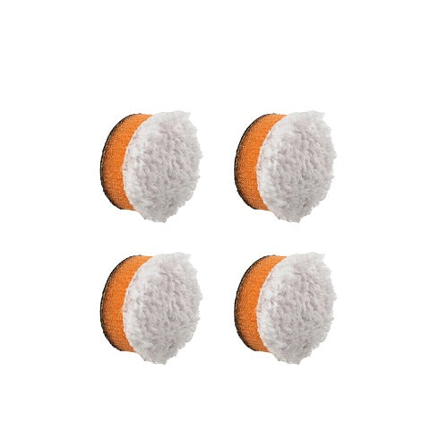 LAKE COUNTRY Microfiber One Step Pad Cutting 2.25 inch 4-pack