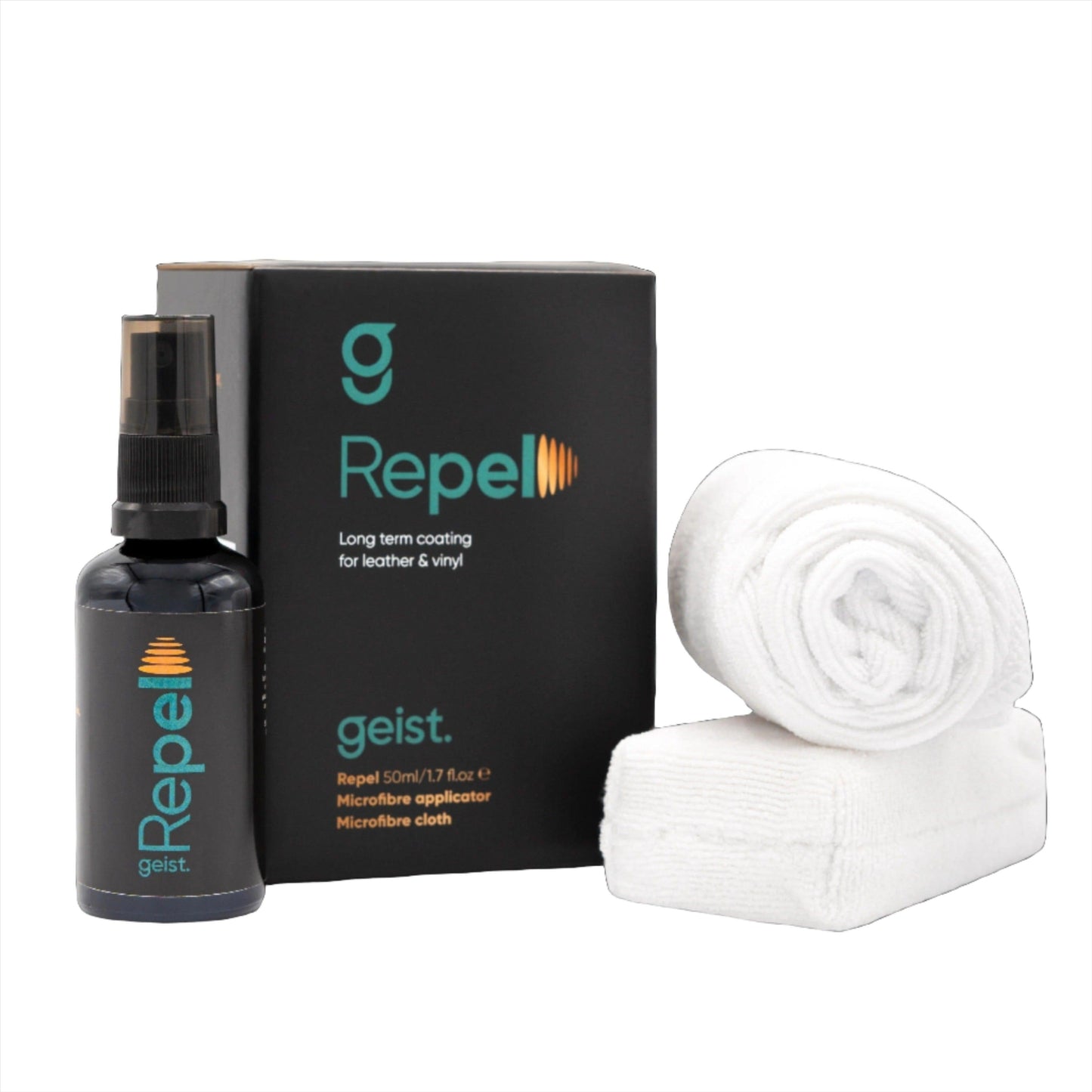 GEIST Repel Advanced Solvent-Free Hybrid Polymer Coating for Leather, Vinyl & Synthetic Surfaces