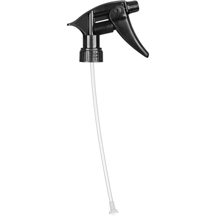 Black Solvent-Resistant Sprayer Brass Tip – 9.5” Dip Tube