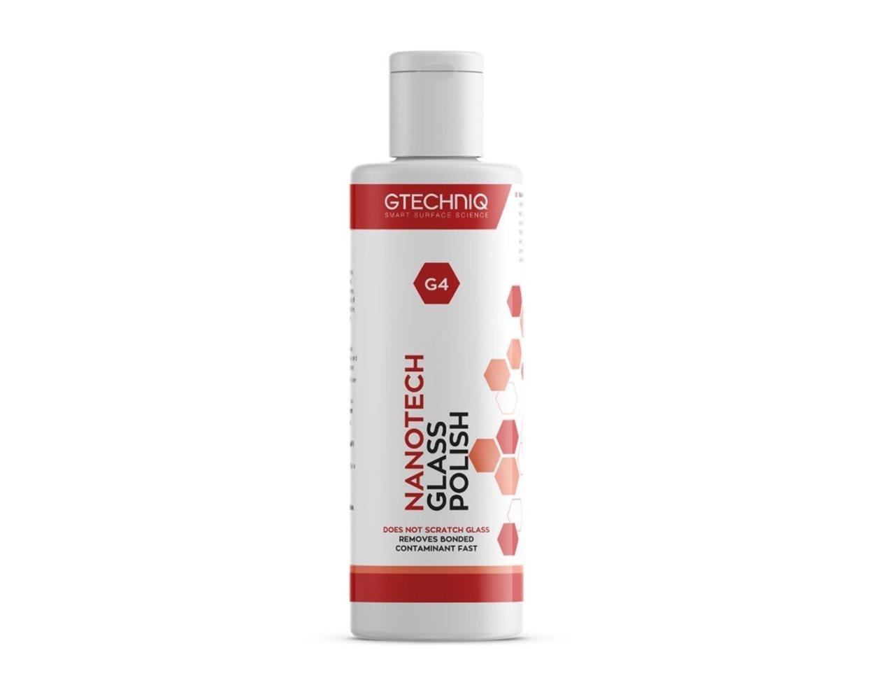 GTECHNIQ G4 Nanotech Glass Polish – Ultimate Clarity for Your Automotive Glass