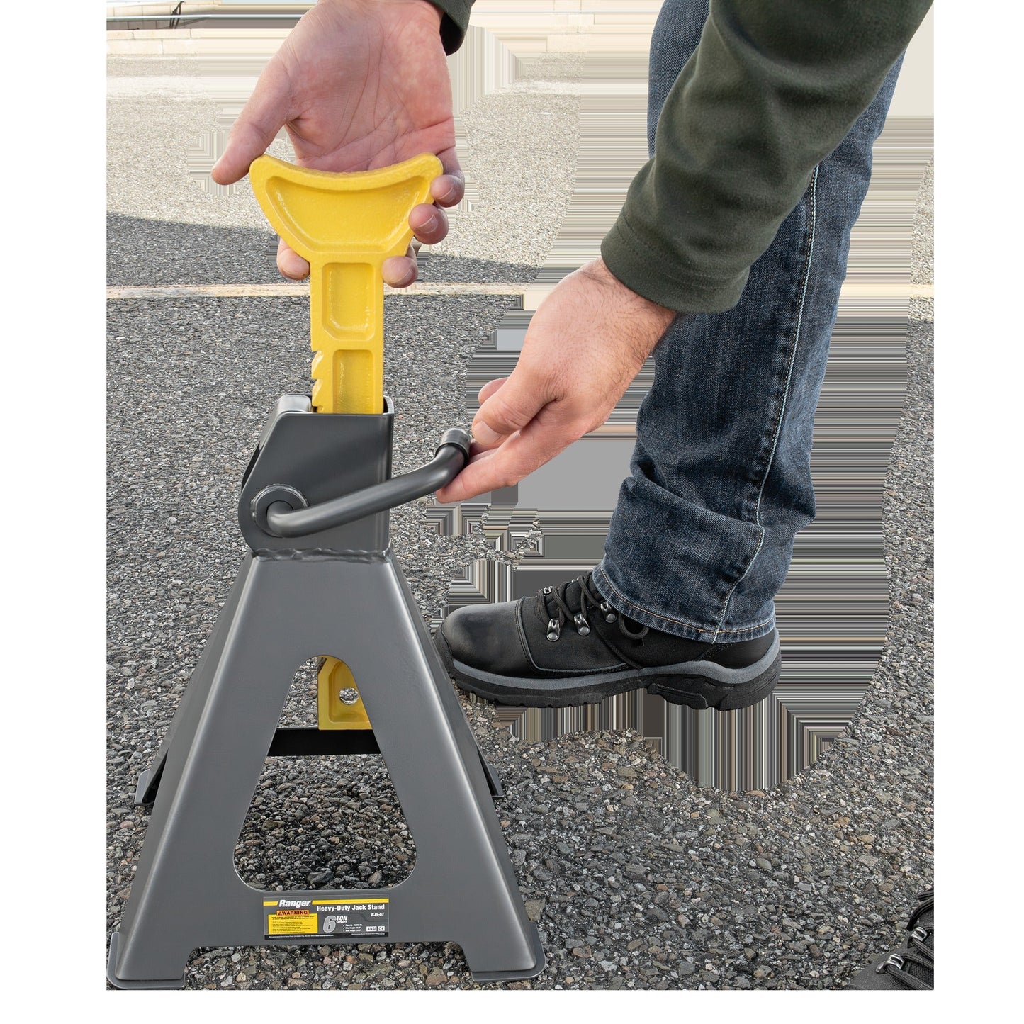 RANGER RJS-6T - 12000lb Capacity Jack Stands