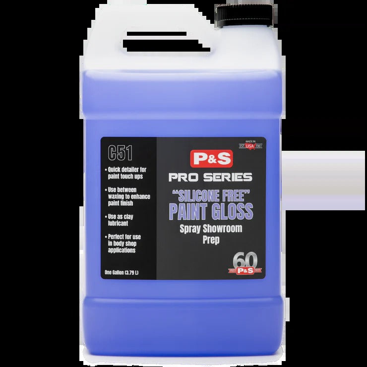 P&S | Pro Series "Silicone Free" Paint Gloss - 1 Gallon
