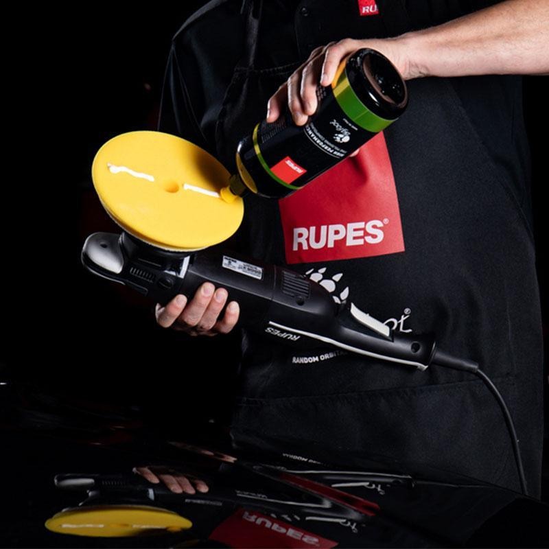 RUPES D-A Fine Yellow Foam Polishing Pad | One-Step Polishing & Finishing Foam Pad