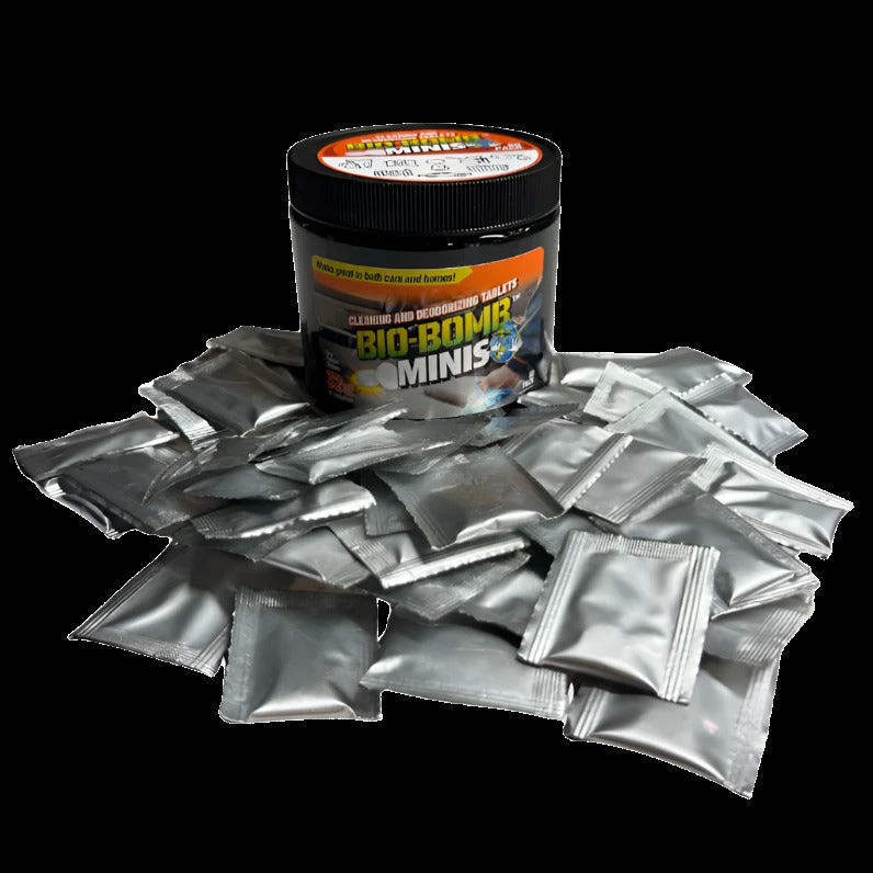 BIO BOMB Mini Dissolvable Cleaning & Deodorizing Tablets