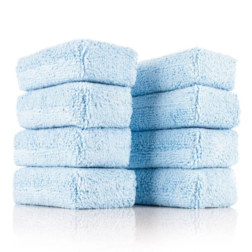 THE RAG COMPANY Terry Detailing Sponge - 2x4 - BLUE (8 Pack)