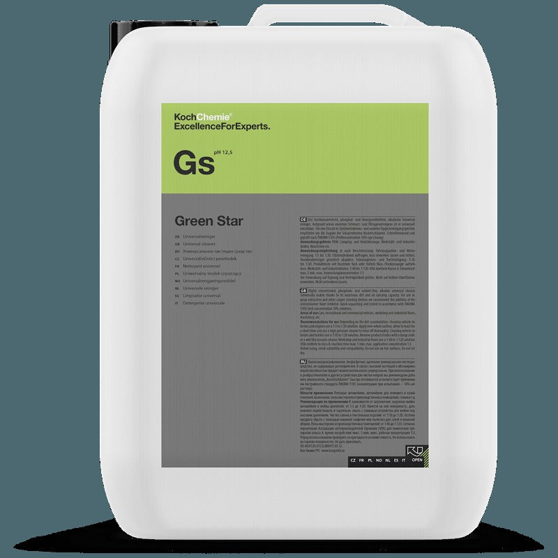 Koch-Chemie Green Star | Concentrated All Purpose Cleaner for Interior & Exterior Detailing