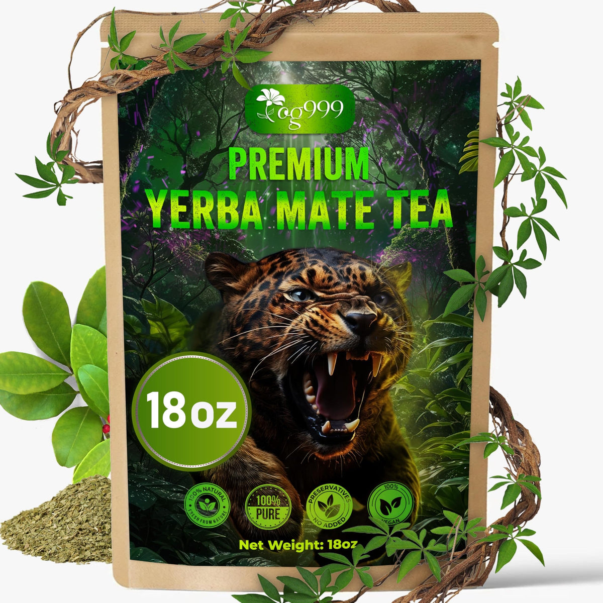 TOG999 Anti-Inflammatory Herbal Tea Blend – Mindful Morning Cup for Gut Health and Stress Relief at Home
