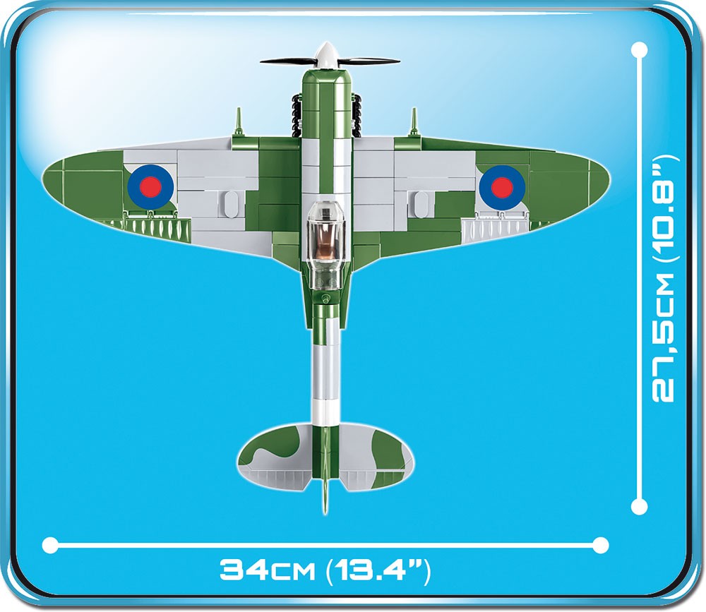 Cobi-5708- Supermarine Spitfire MK. VB(710pcs)