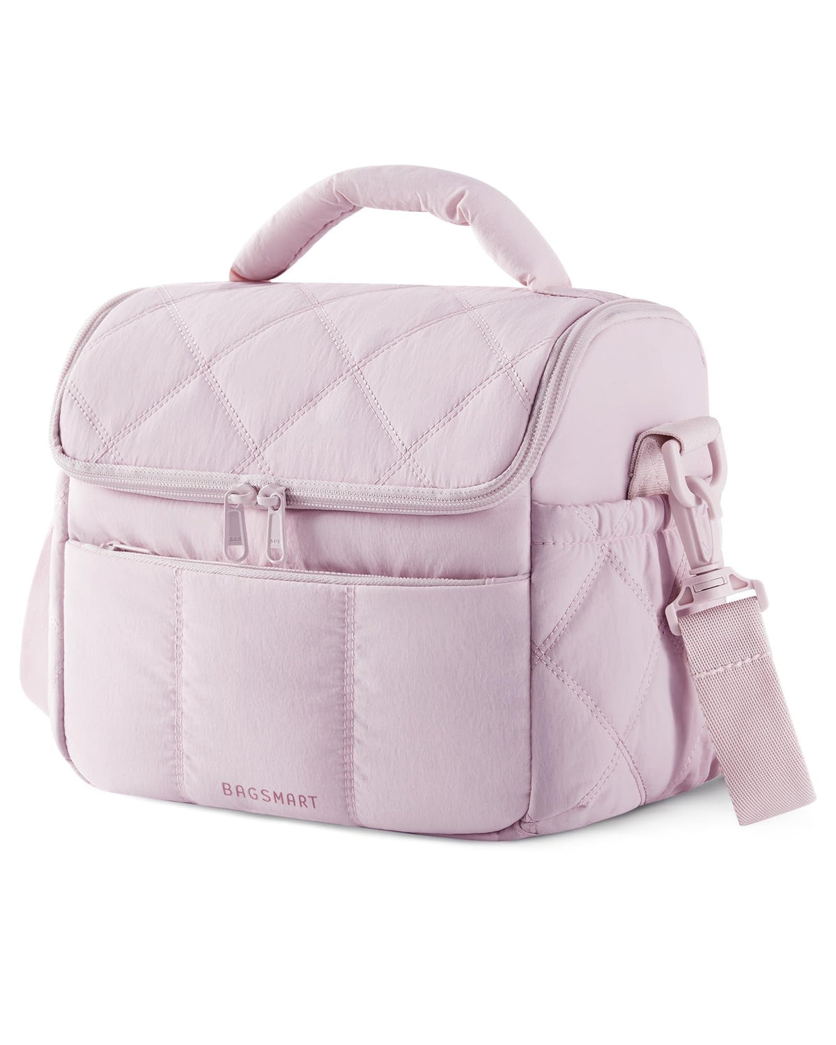 BAGSMART Puffer Lunch Cooler – Reusable Meal Prep Tote for Fitness Lovers Tracking Macros on the Go