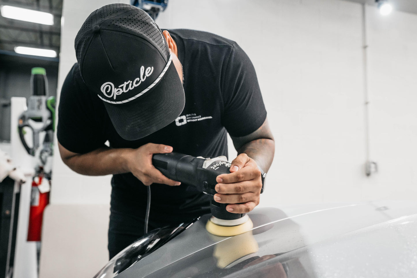 OPTICLE | Cursive Logo Snapback Hat