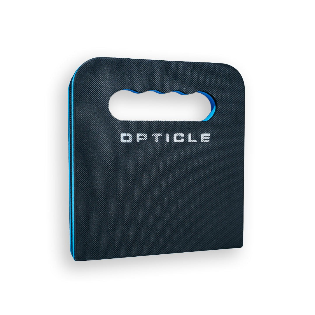 OPTICLE | Folding Kneeling Mat Blue & Black