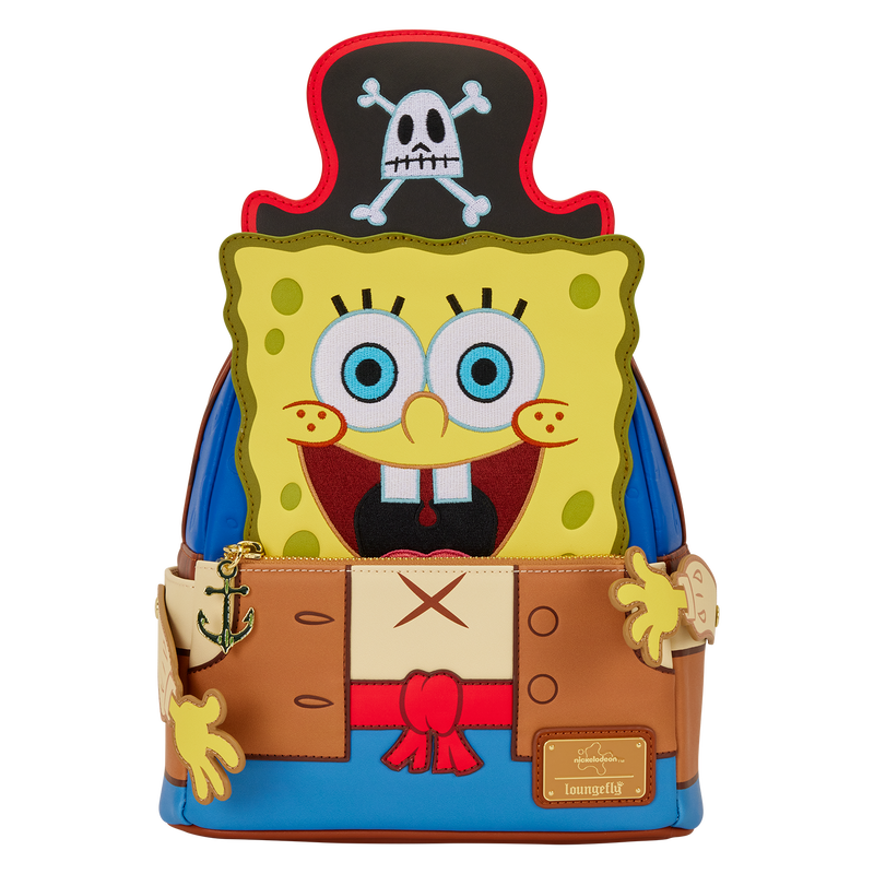 Loungefly SpongeBob - SquarePants Pirate Costume Mini Backpack