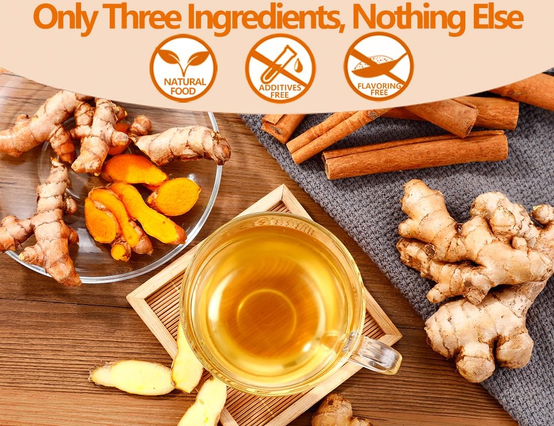 Caffeine-Free Turmeric Blend – Effortless Loose-Routine Tea for Capsule Pantries and Less-Is-More Spaces