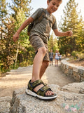Steve Madden Camo Double Strap Active Big Boys BHomer Sandals