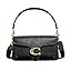 COACH Women's Pebble Tabby Shoulder Bag | Quilted, 26, with Chain
