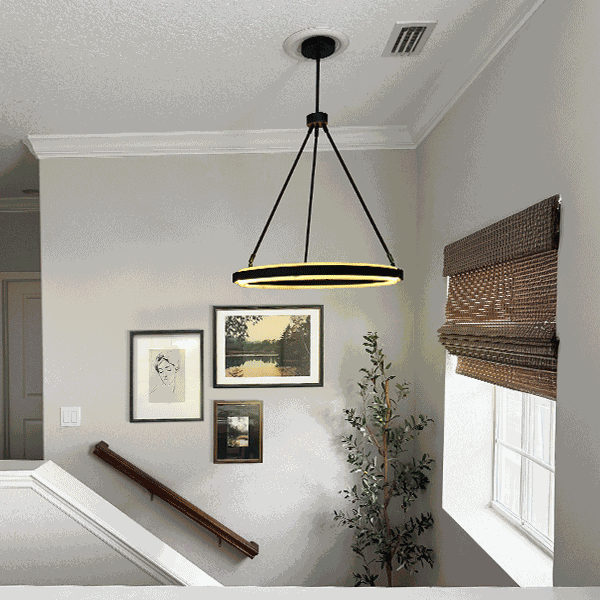 Adjustable Round LED Chandelier