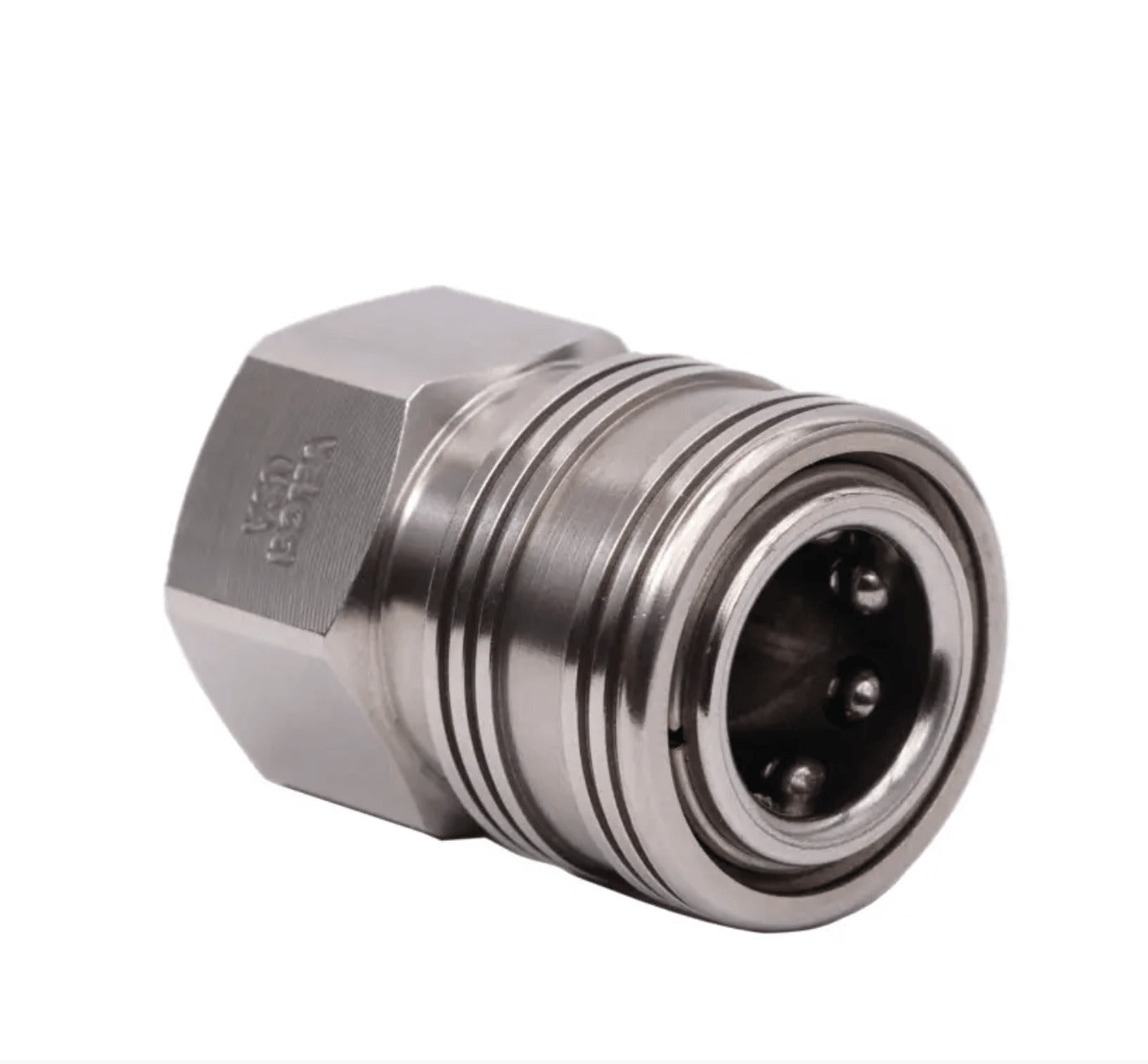 MTM HYDRO Prima Stainless Steel QC Coupler 3/8FPT