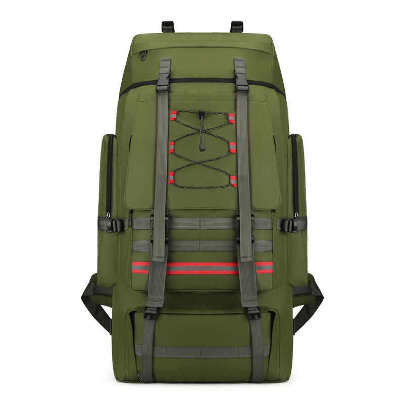 Outdoor 130 Liter 120 Large Capacity Camouflage Travel Bag, Cotton Quilt, Luggage, Working, Hiking, Camping, Waterproof Backpack