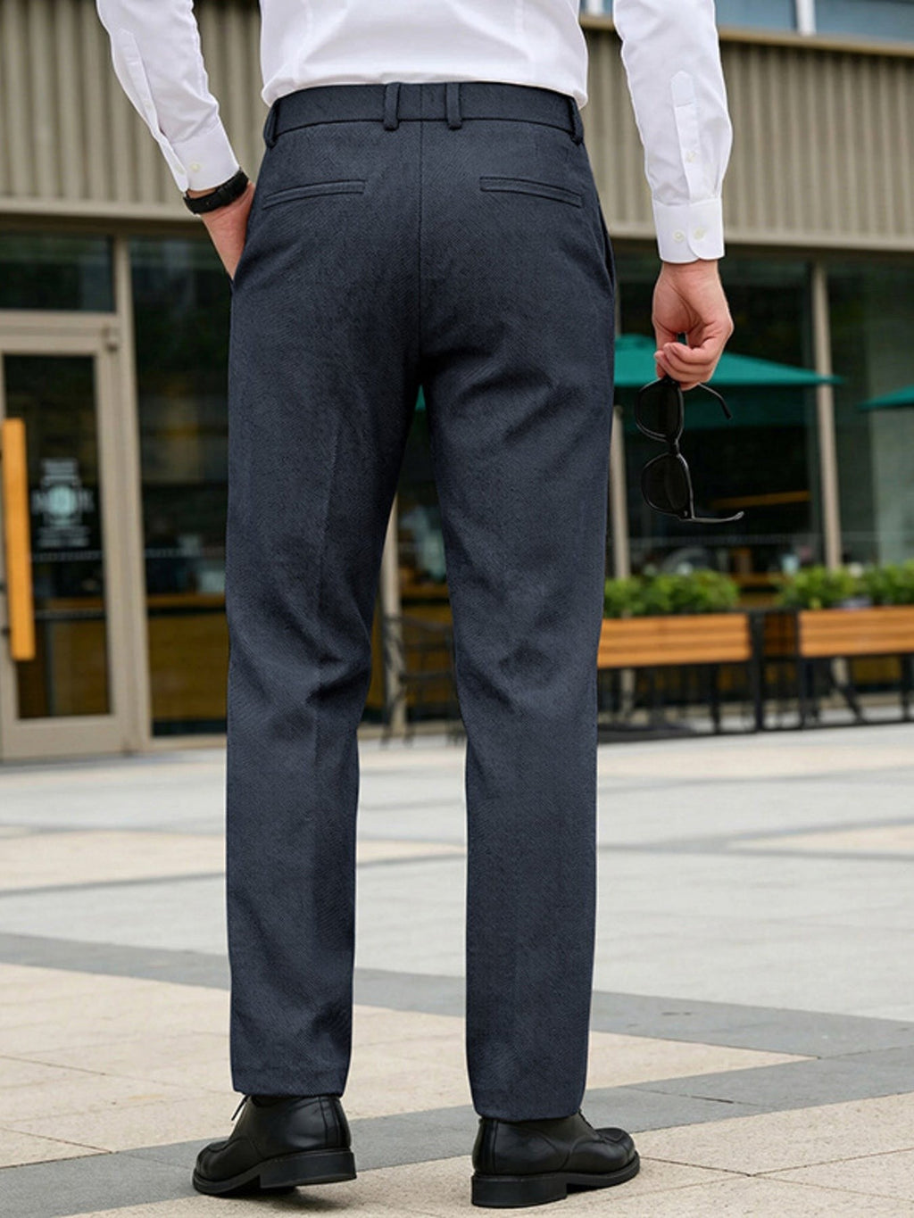 Men's Full Size Classic Fit Dress Pants Plus Size