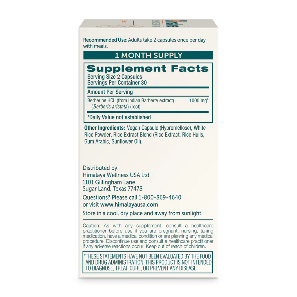 Himalaya · Berberine 500mg