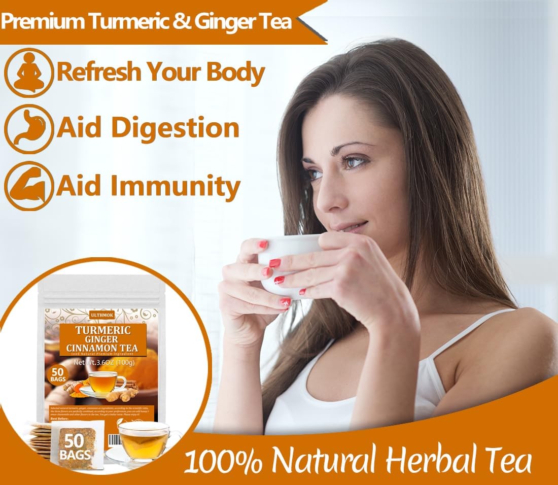 Caffeine-Free Turmeric Blend – Effortless Loose-Routine Tea for Capsule Pantries and Less-Is-More Spaces