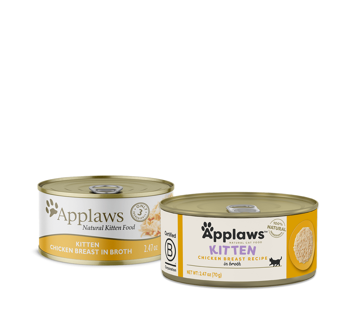 Applaws Kitten Chicken in Broth Wet Cat Food (2.47oz)