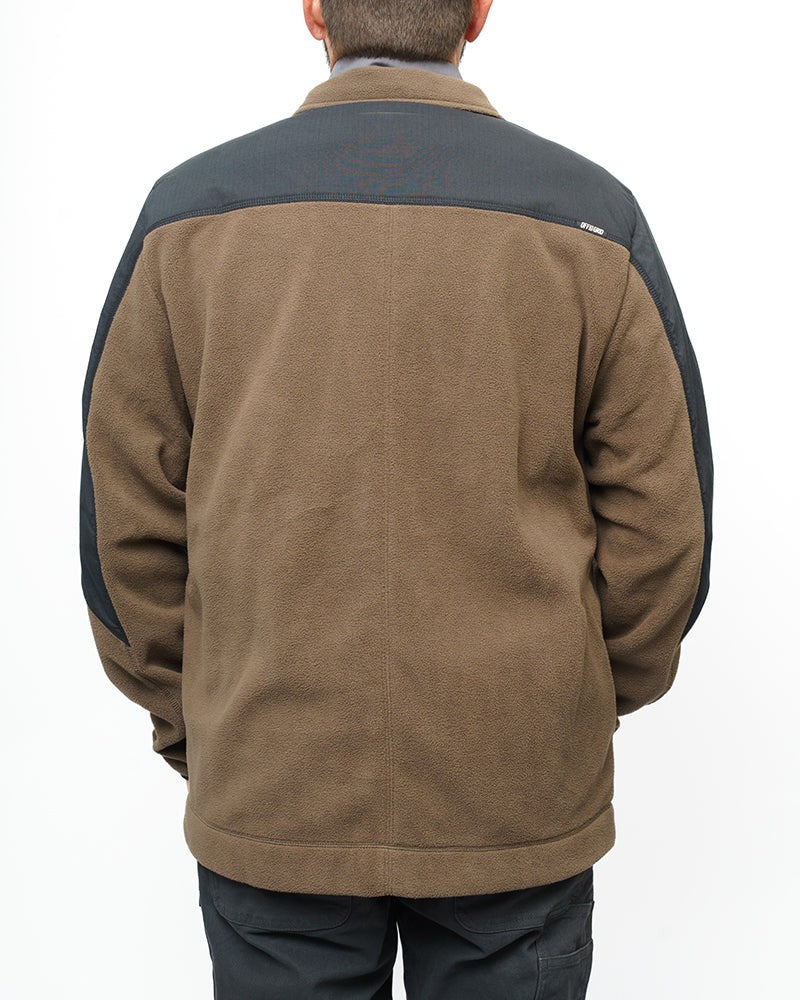 Bruin Fleece Zip Up- Major Brown
