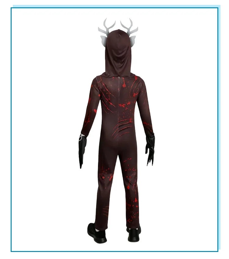 Kids Deer Owl Cosplay Costume Jumpsuit – Animal Outfit