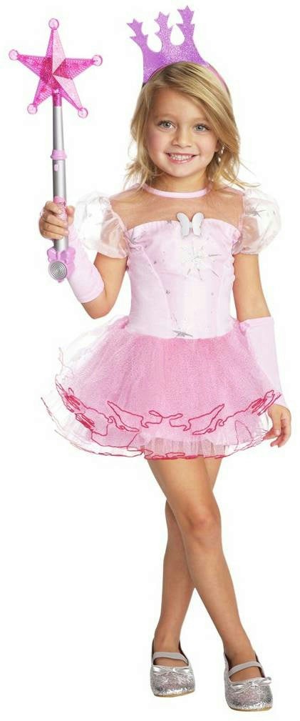 Wizard of Oz Girls Tutu Glinda Good Witch Toddler Costume Size 2t-4t