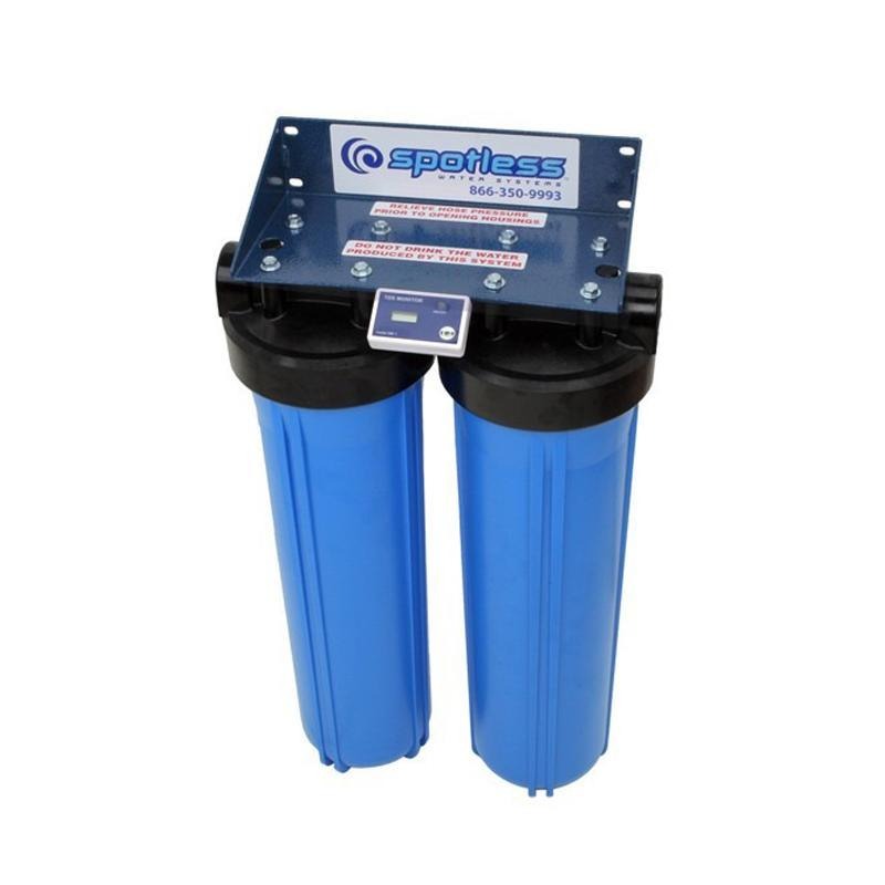 CR SPOTLESS 300 Gallon Deionized Water Filter Wall Mounted System