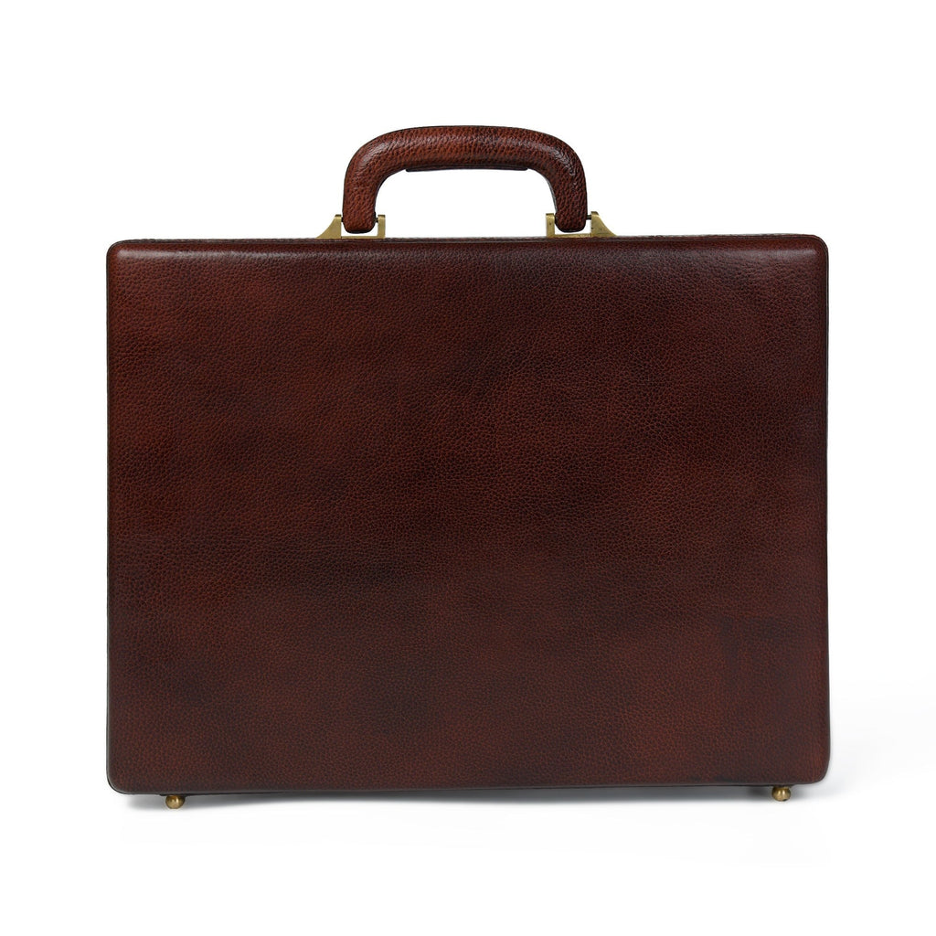 Rich Brown Office Suitcase