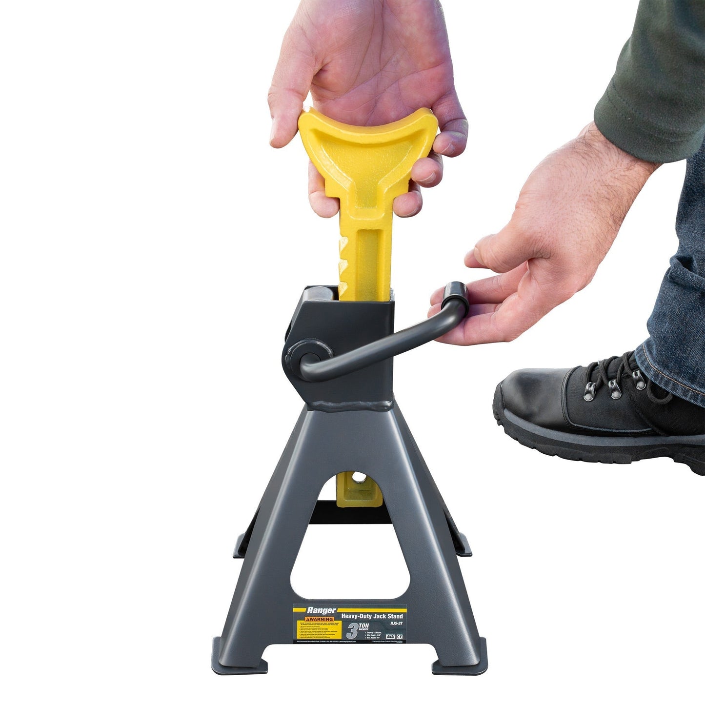 RANGER RJS-3T - 6000lb Capacity Jack Stands