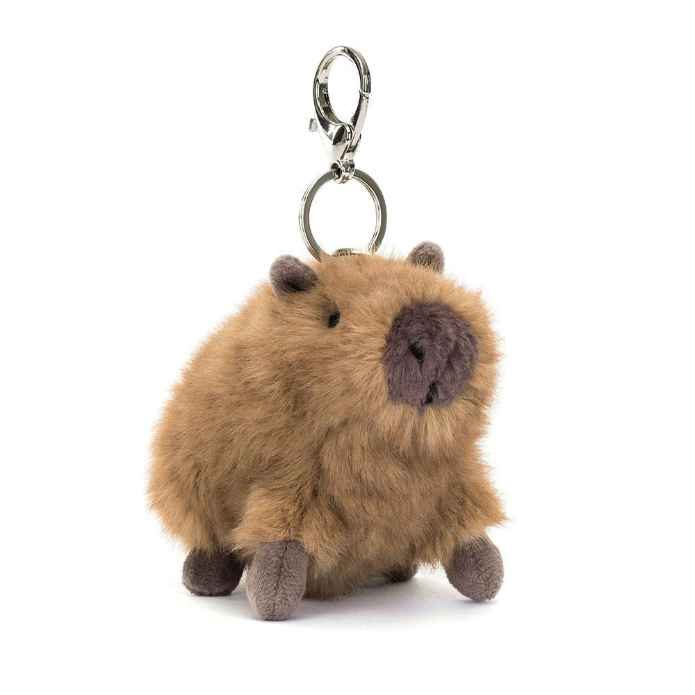 Jellycat Clyde Capybara Bag Charm 水豚鑰匙扣