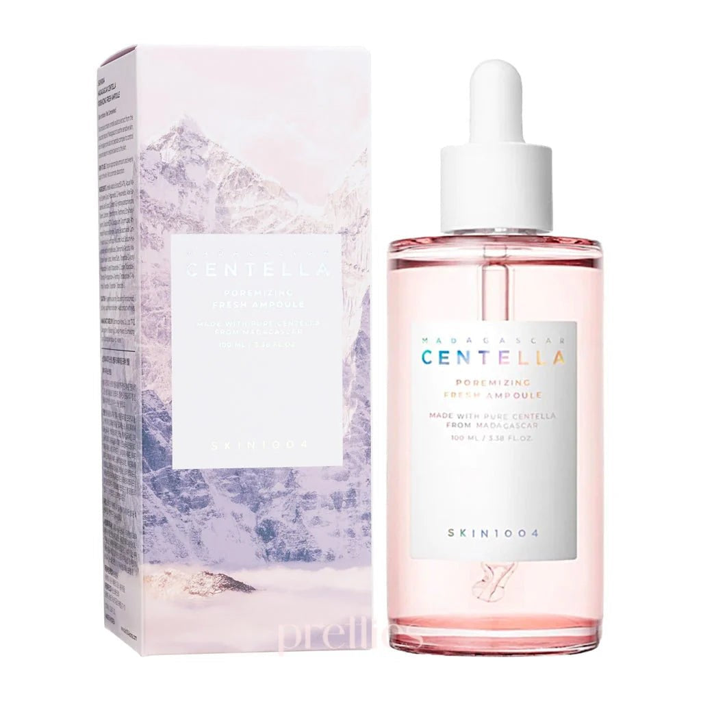 Madagascar Centella Poremizing Fresh Ampoule 馬達加斯加積雪草粉鹽緊緻毛孔精華 100ml