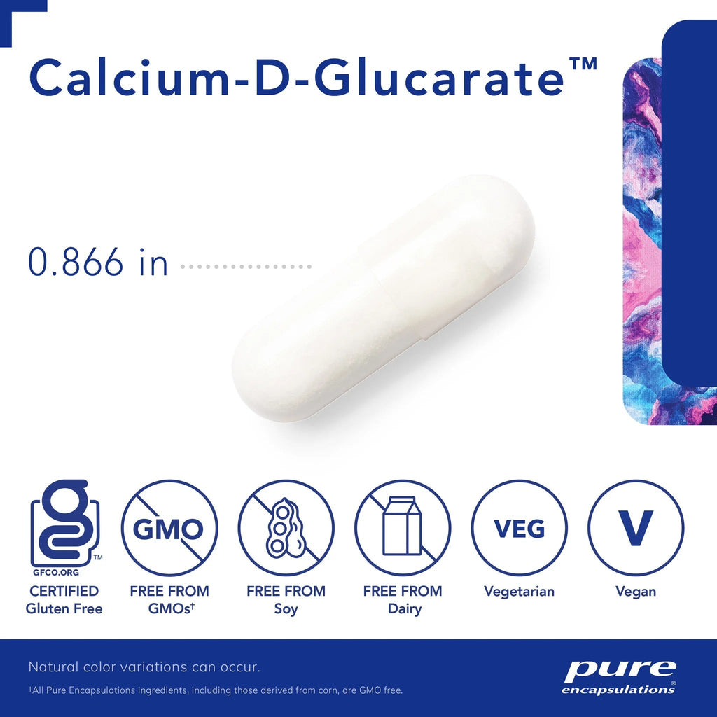 Pure Encapsulations- Calcium-D-Glucarate