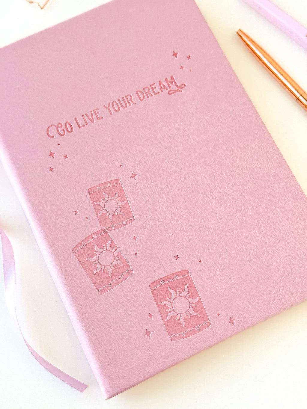 Floating Lanterns Embossed Notebook