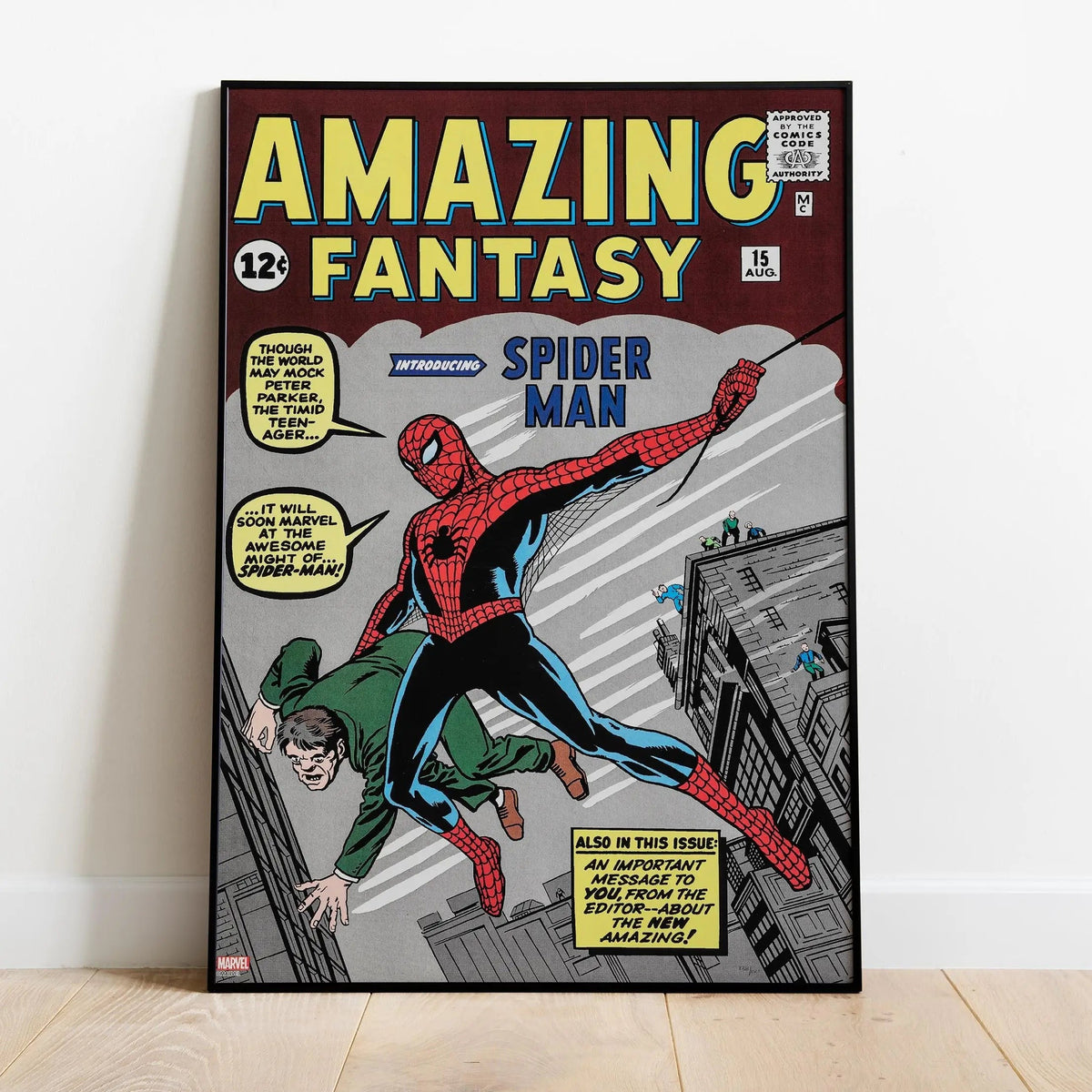 Superhero Comic Book Covers Canvas Poster Wall Art Print
