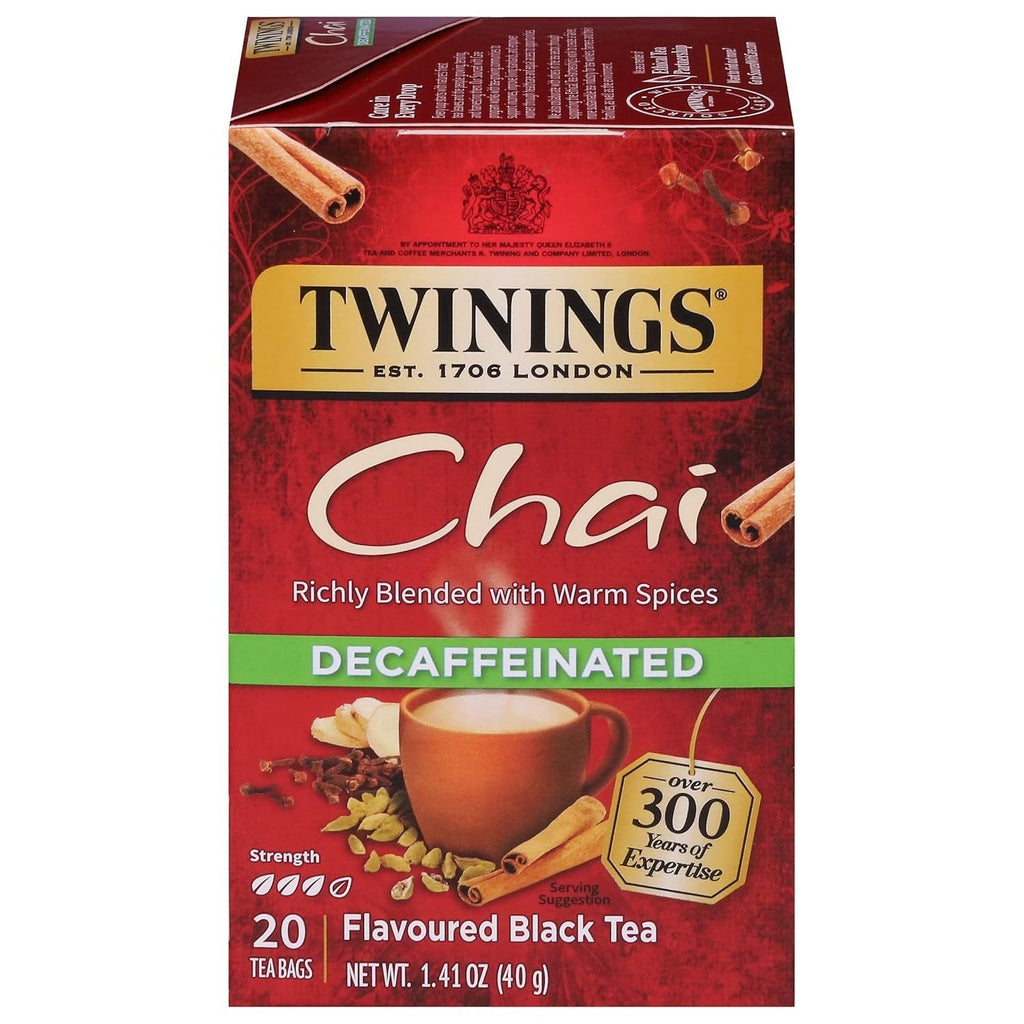 Twinings Pumpkin Spice Chai Black Tea — Living Room Autumn Centerpiece Pairing, Warm Spice Aroma Sets Cozy Mood