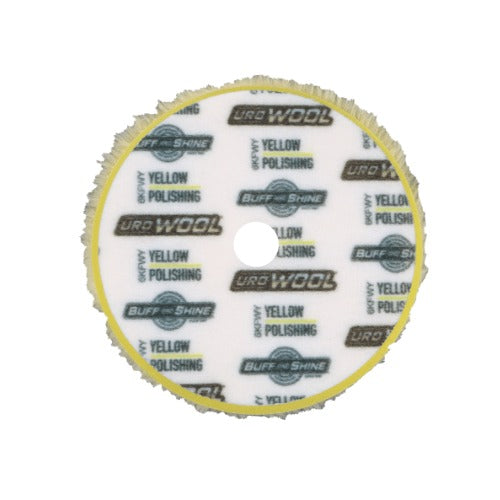 BUFF AND SHINE Uro-Wool Yellow Polishing Pad