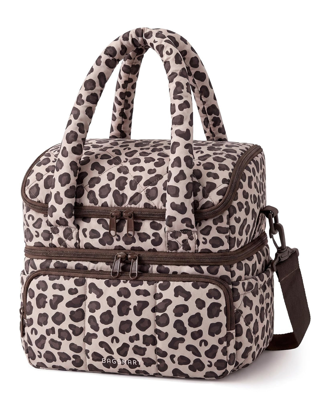 BAGSMART Puffer Lunch Cooler – Reusable Meal Prep Tote for Fitness Lovers Tracking Macros on the Go