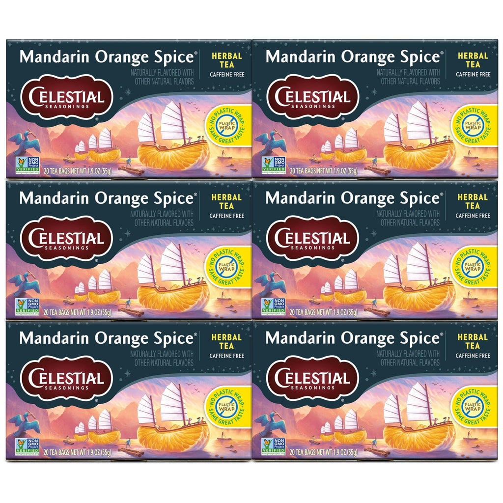 Celestial Seasonings True Blueberry Herbal Tea Bags – Clutter-Free Office Breakroom Pick for Restless Teams