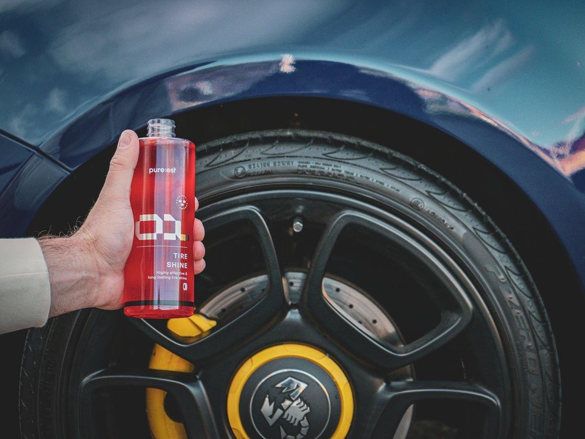 PURE:EST | T1 Wet-Look Tire & Trim Gel – Gloss & Protection