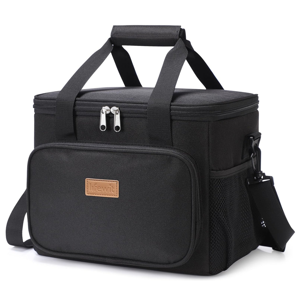 Lifewit Portion-Control Lunch Tote for Wellness Routines – 9L Insulated Bag for Fresh Salads and Snacks