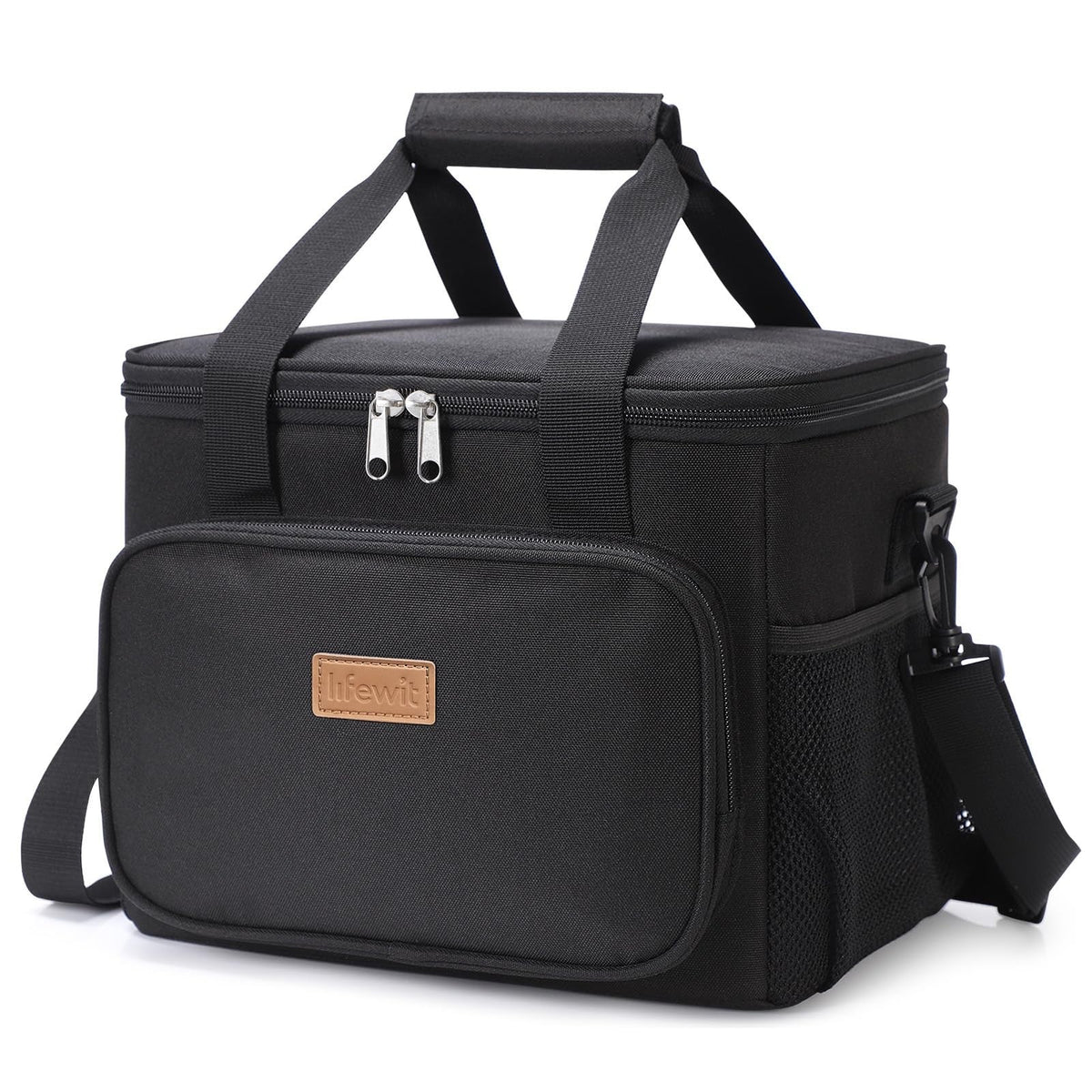 Lifewit Portion-Control Lunch Tote for Wellness Routines – 9L Insulated Bag for Fresh Salads and Snacks