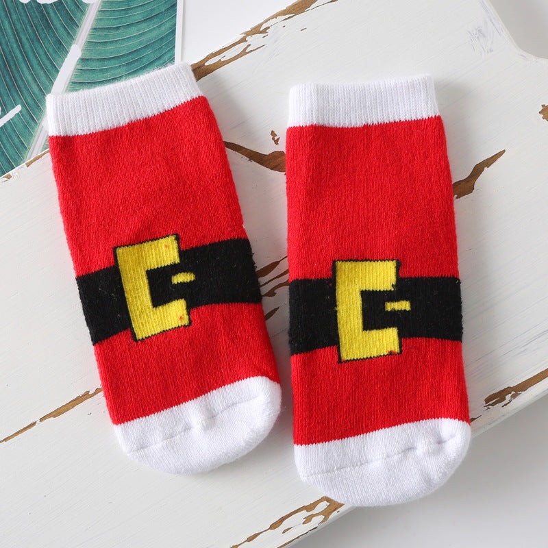New cotton Christmas socks for children