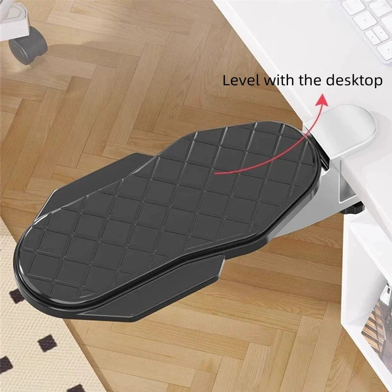 Update Computer Arm Rest For Desk Adjustable Ergonomic Wrist Rest Support Keyboard Armrest Extender Rotating Mouse Pad Holder