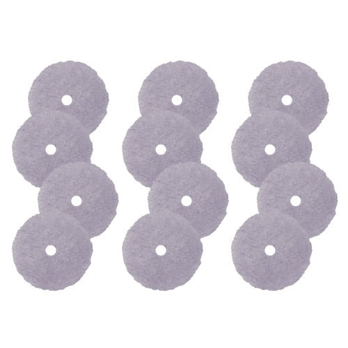 BUFF AND SHINE Purple 100% Knittted Wool Blend Cutting Pads