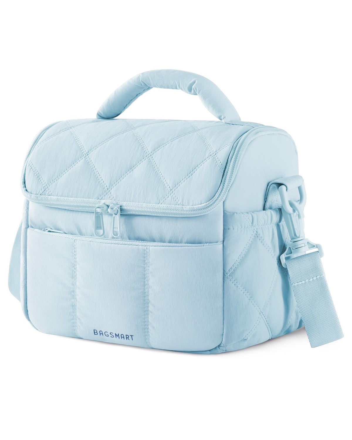 BAGSMART Puffer Lunch Cooler – Reusable Meal Prep Tote for Fitness Lovers Tracking Macros on the Go