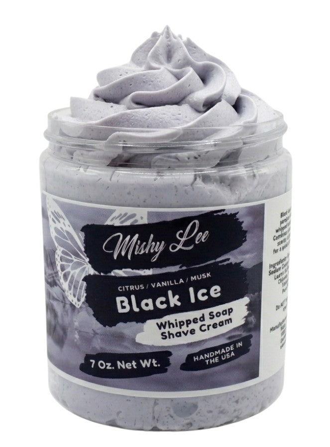 Black Ice Men's Whipped Soap and Shave Cream